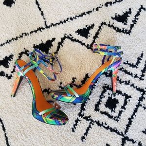 Beautiful Nine West  Malinda Ankle Platforms